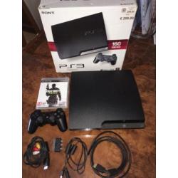 PlayStation 3 slim 160 GB + WW3
