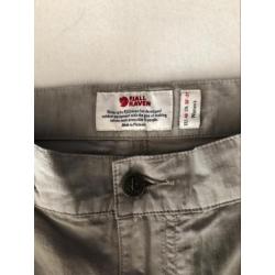 Fjallraven broek beige maat 40 (valt als 38)