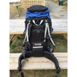 Lowe Alpine heren rugtas, 55+10 liter