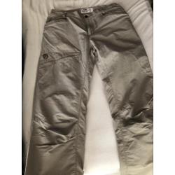 Fjallraven broek beige maat 40 (valt als 38)