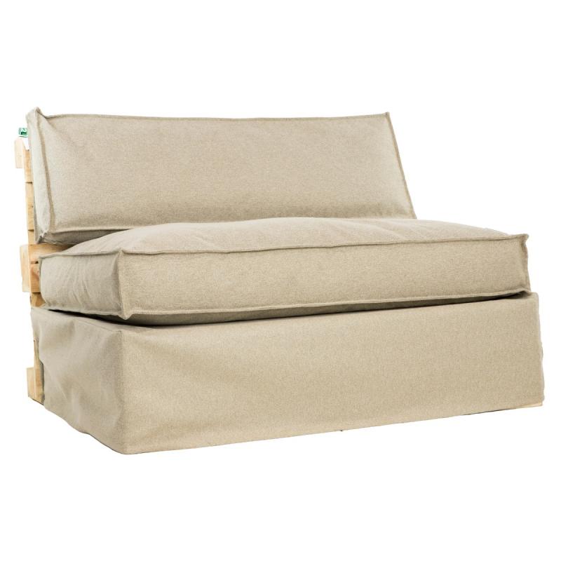 2L Home & Garden Palletbank Hoes Metro Beige - 120 x 80 x 30cm