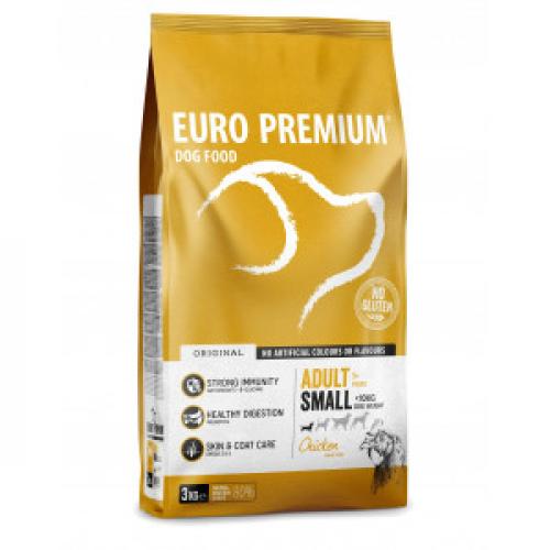 Euro Premium Adult Small Chicken & Rice hondenvoer 2 x 3 kg