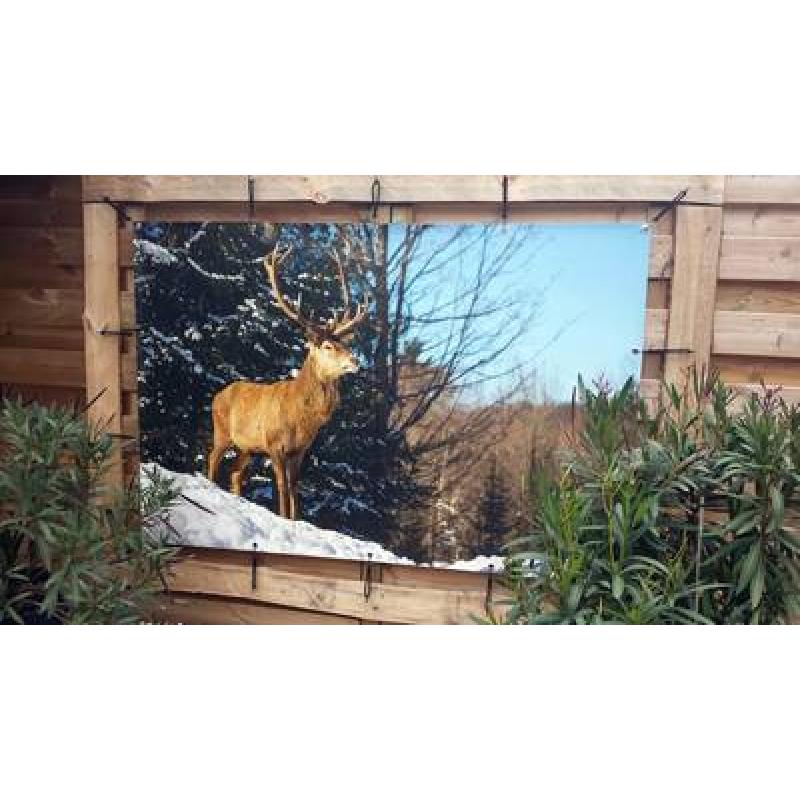 Buitenposter 90x370 cm
